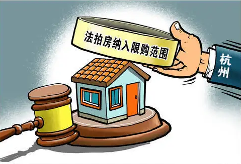 杭州法拍房拍卖的时候出现房产百分之几是什么意思-能拍卖吗？