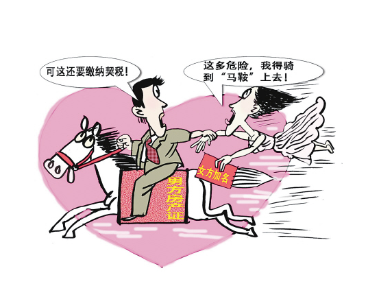深圳夫妻房产证更名