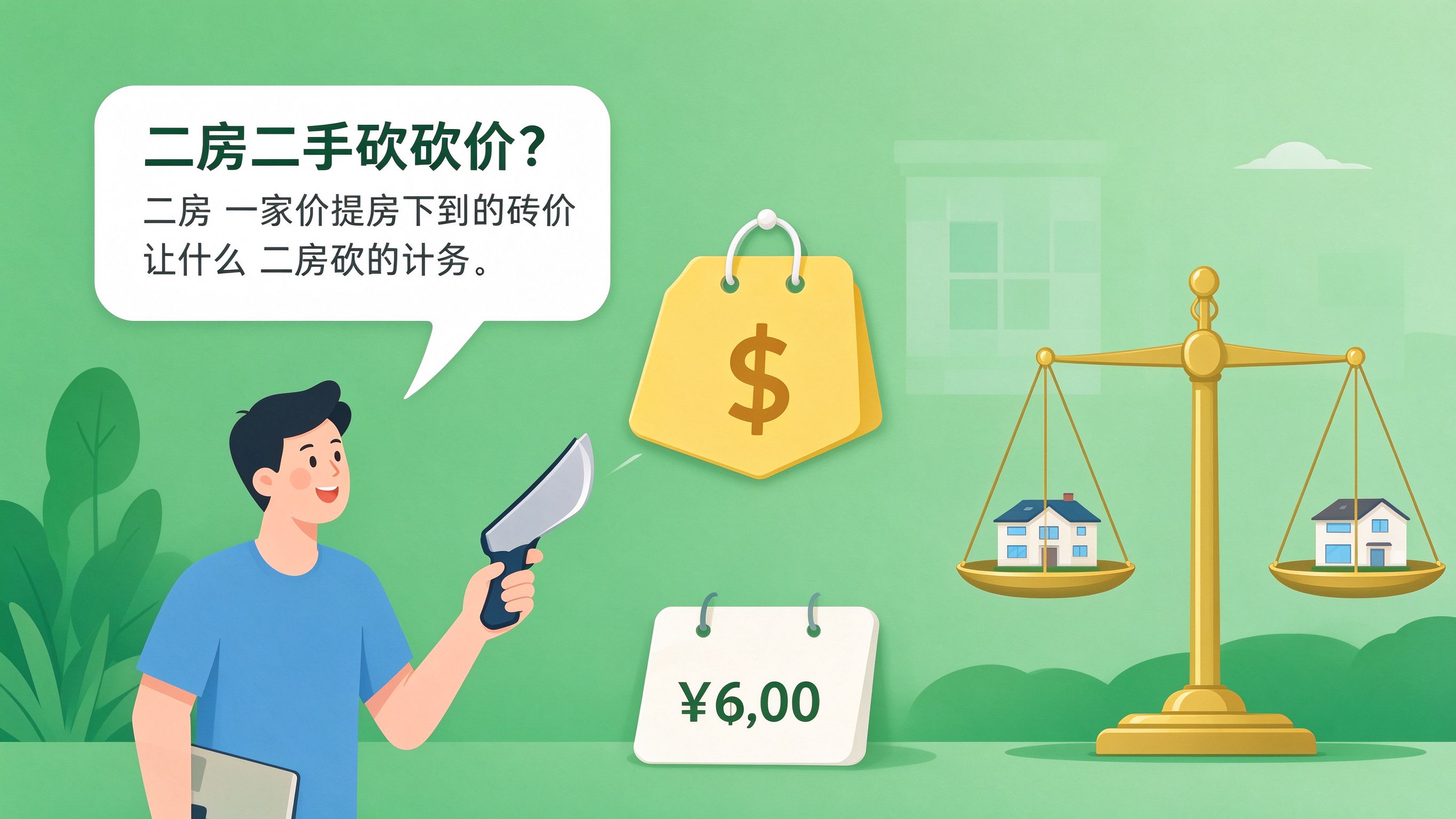 二手房砍价 怎么砍价 二手房价格谈判
